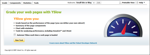 YSlow Firebug Addon