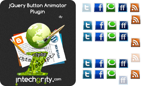 jquery button animator plugin by itg