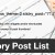 WP Category Post List - WordPress Plugin
