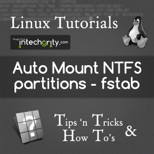 Automount Windows NTFS partition on Ubuntu w/ global Read/Write access