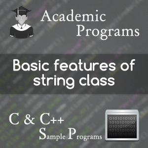 string manipulation using cpp